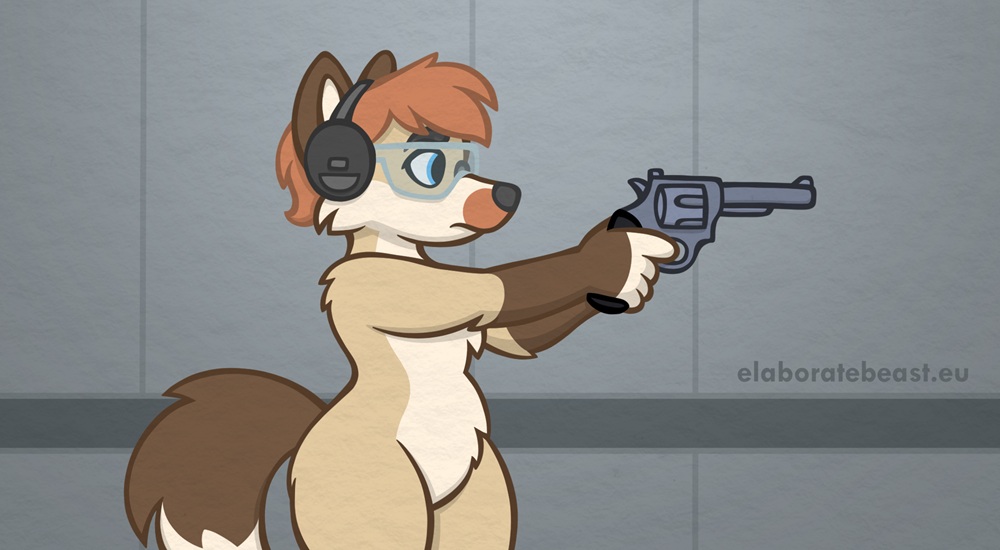 Visiting a shooting range